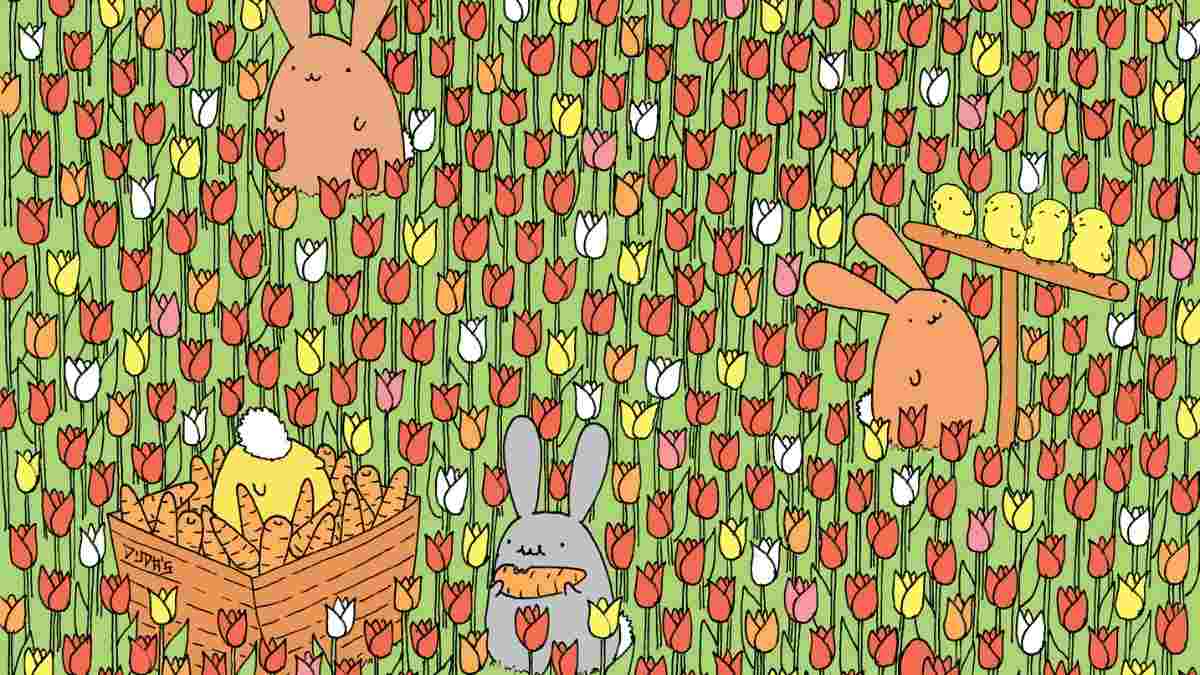 Picture Puzzle IQ Test: If You Have Sharp Eyes, You Will Find An Egg In This Garden Scene In 5 Seconds!