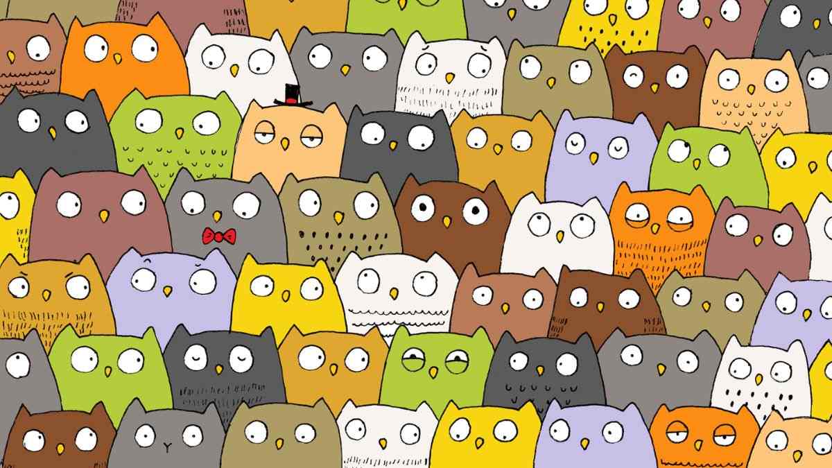 Picture Puzzle: Spot The Elusive Cat Hidden Among Owls! Only 1% Sharpest Minds Pass This IQ Test!