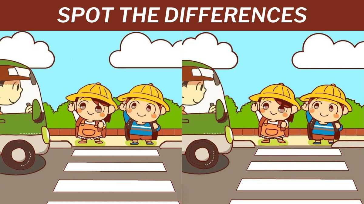 Spot 3 differences in 12 seconds if you have the most attentive eyes!