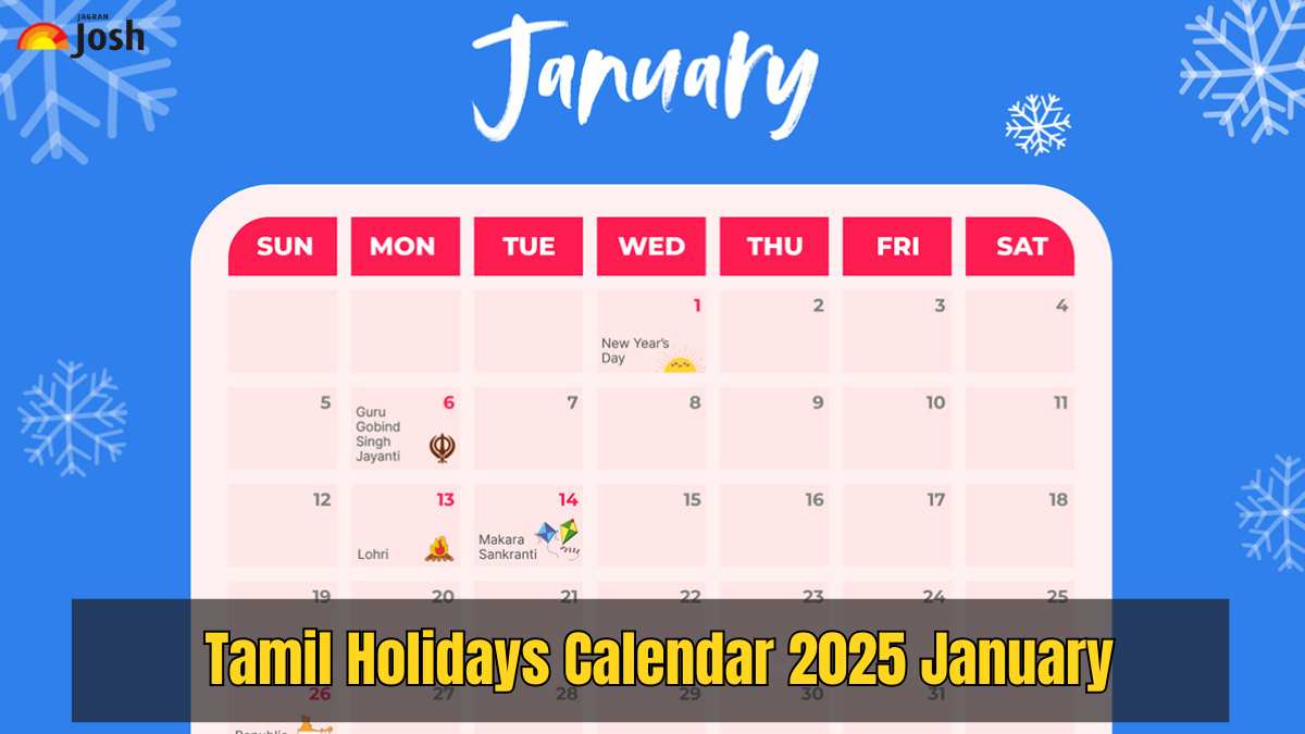 Tamil Holidays Calendar 2025 January: List of Festivals, Auspicious Days, Dates and Holiday Status