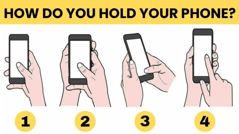 The Way You Hold Your Phone Reveals Your Hidden Personality Traits