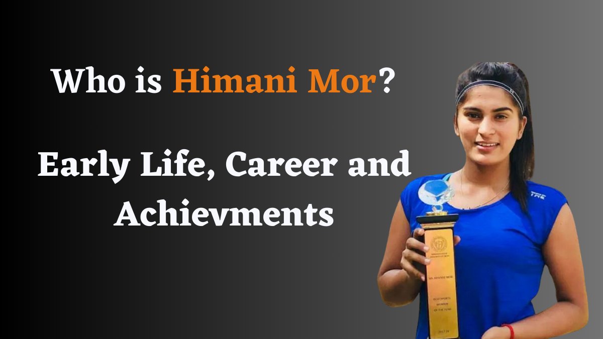 Who is Himani Mor: Haryana’s Tennis Player; Early Life, Career, and Achievements