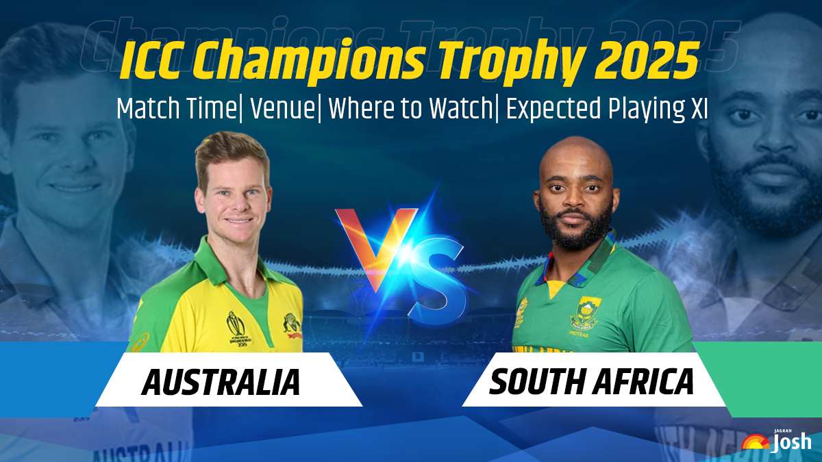 Australia vs South Africa Champions Trophy 2025: Match Time, Where to Watch Live Streaming and Expected Playing XI