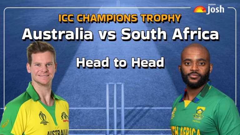 Australia vs South Africa Head to Head in Champions Trophy and ODI Cricket