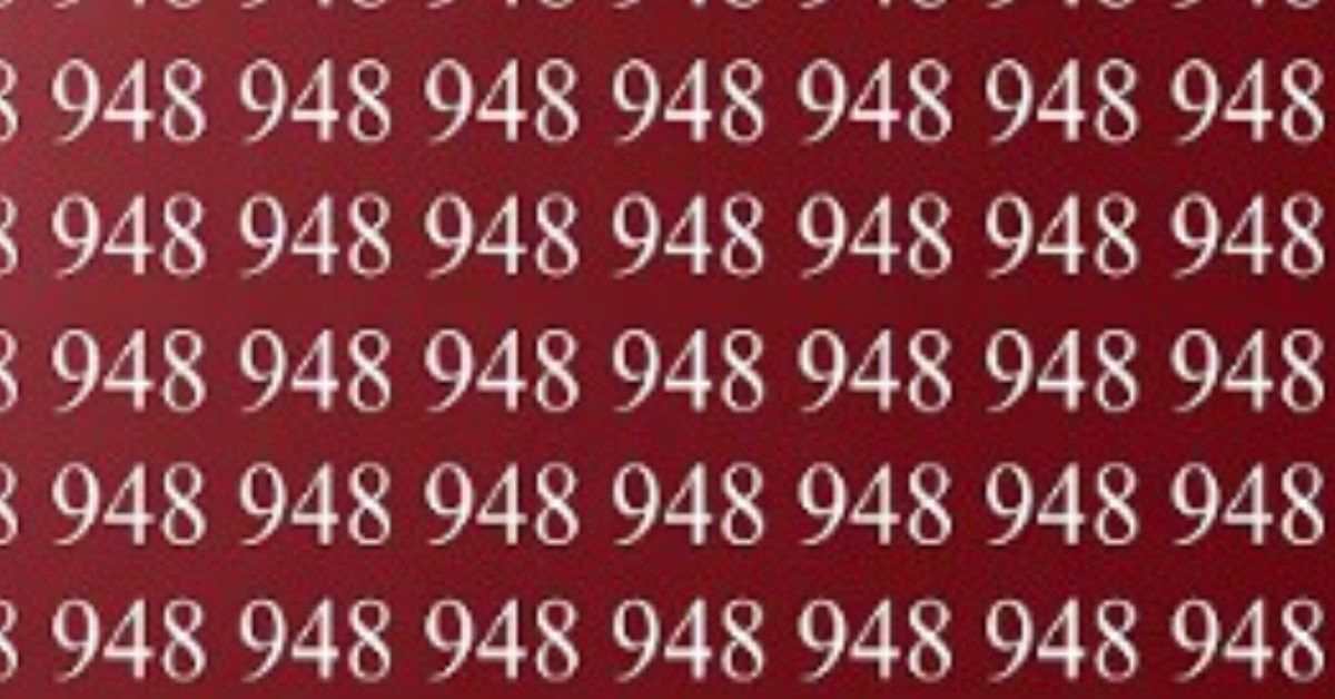 Brain Teaser: Only Those With Sharp Eyesight and Genius Minds Can Find the Odd Number in 5 Seconds