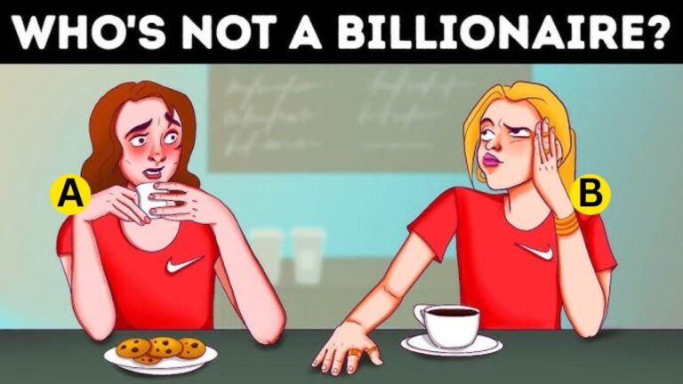 Brain Teaser: Spot Who Is The Fake Billionaire? Only Top 1% With Attention To Detail Pass This IQ Test In 5 Seconds!