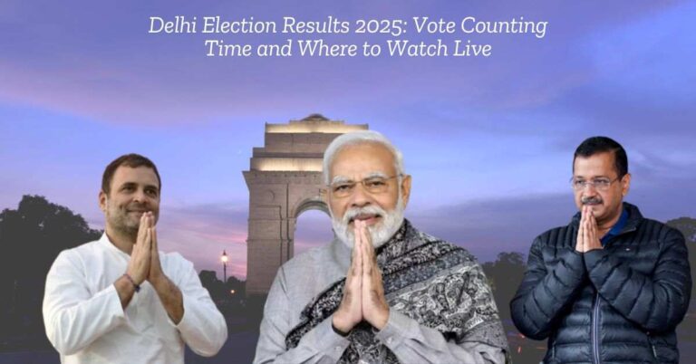 Delhi Election Result 2025: Vote Counting Time, When and Where to Watch Official Live Streaming and Election Commission Stats