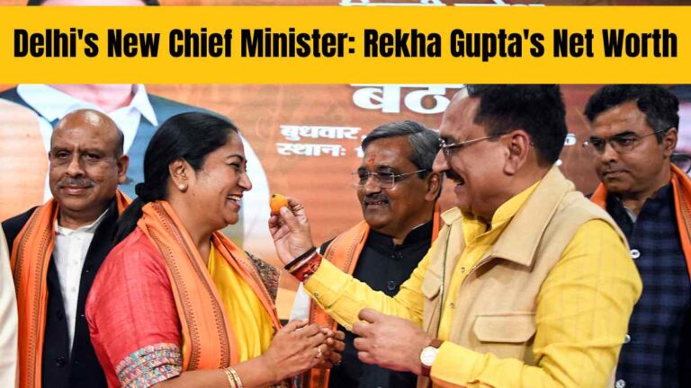 Delhi’s New Chief Minister: Rekha Gupta’s Net Worth