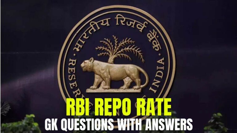 General Knowledge Questions With Answers On Repo Rate