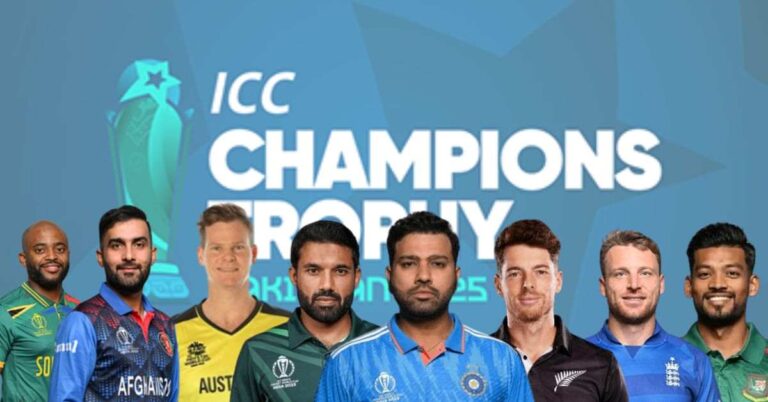 ICC Champions Trophy 2025: A Closer Look at the Captains of All Eight Teams