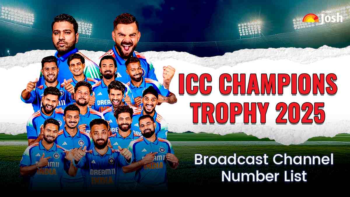 ICC Champions Trophy 2025 Broadcast Channel Number: Star Sports on Tata Sky, Airtel, Dish TV, Videocon, Sun Direct