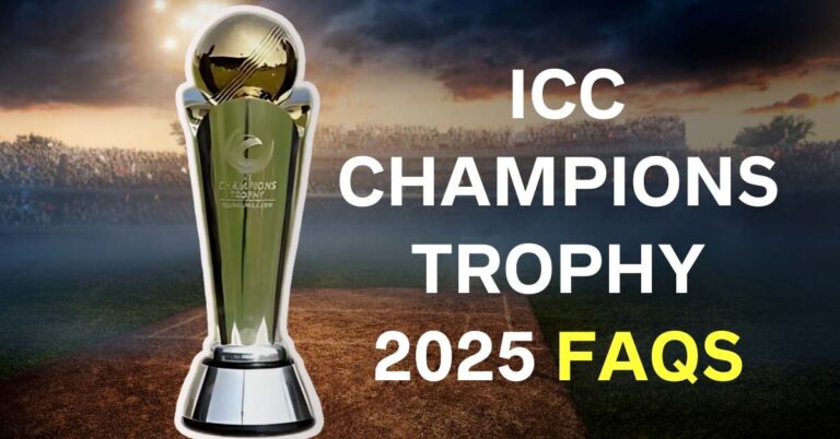 ICC Champions Trophy 2025 FAQs: Schedule, Venues, Squads, Match Timings, Live Streaming, Host Country, Tickets, Format & Prize Money Details