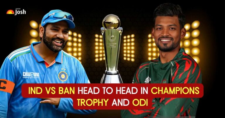 India vs Bangladesh Head to Head in Champions Trophy and ODI Cricket