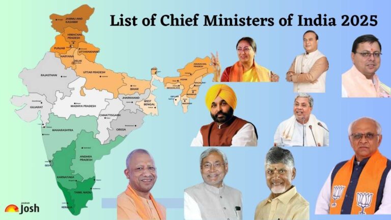 List of Chief Ministers of India 2025