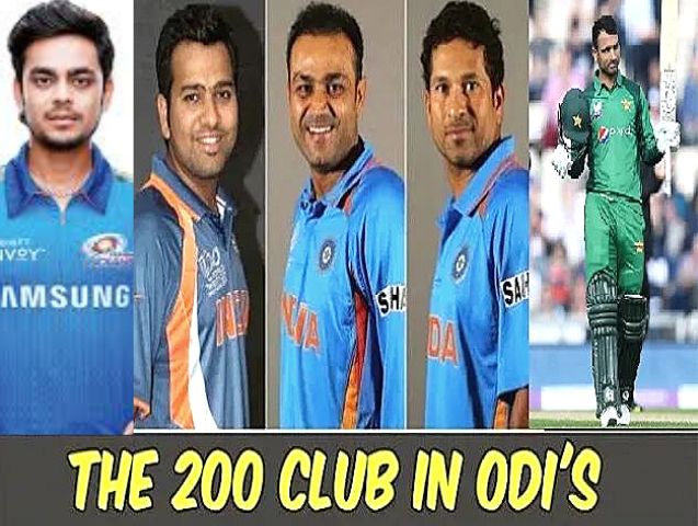 List of Double Centuries in ODI Cricket, 200 Runs in ODI