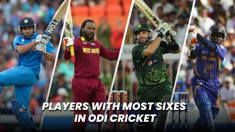 Most Sixes In ODI Cricket Match 2025: List of Players With Most 6s In One-Day International