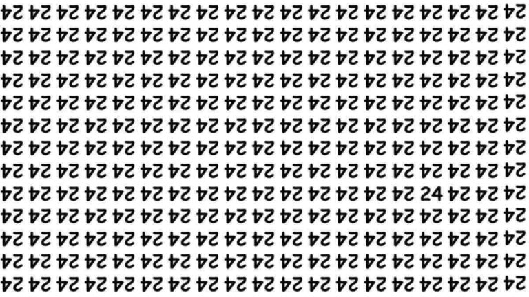 Optical Illusion IQ Test: Only 1% With Visual Sharpness Can Spot The Hidden Number 24 In 5 Seconds!