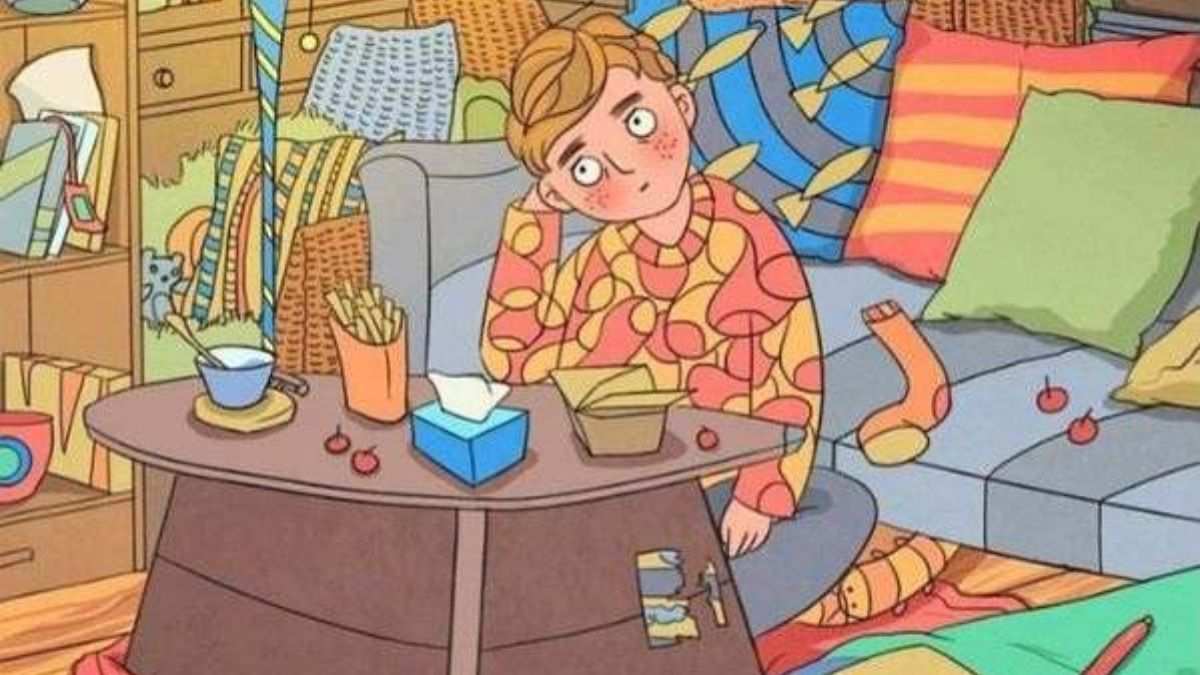 Picture Puzzle IQ Test: Only Sharp Minds Can Spot The Word ‘CORD’ Hidden In This Living Room In 5 Seconds!