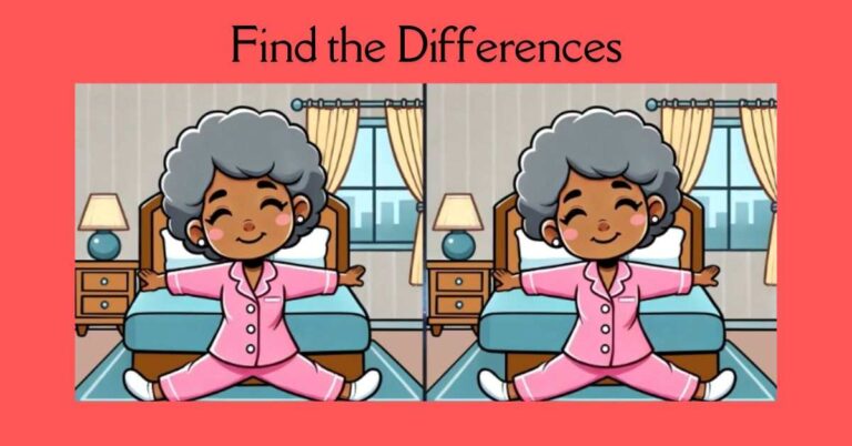 Spot the 3 Differences in Lady Working Out– Beat the 21-Second Challenge!