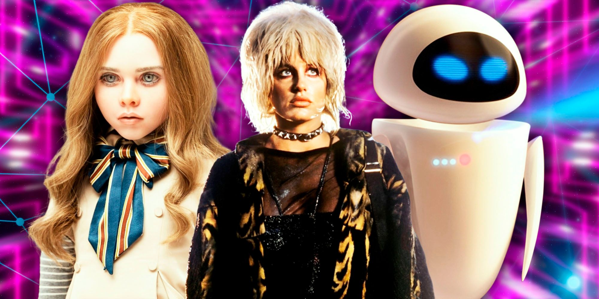 The 15 Best Female Robots In Movies & TV, Including M3GAN & Wall-E’s Eve