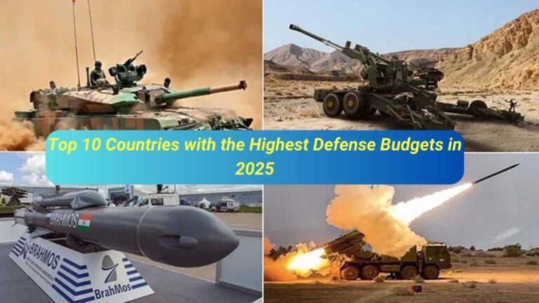 Top 10 Countries with the Highest Defense Budgets in 2025: Where Does India Stand?