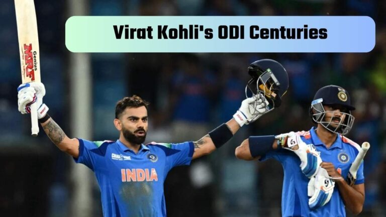 Virat Kohli’s ODI Centuries: Check Complete List