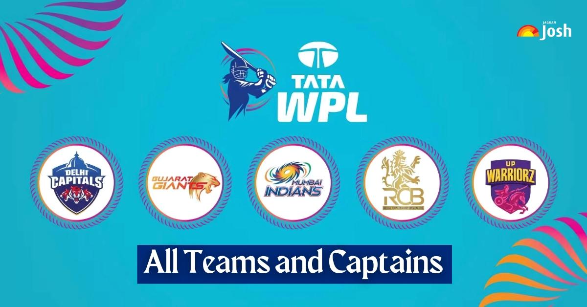 WPL 2025: Women’s Premier League All Teams And Captains