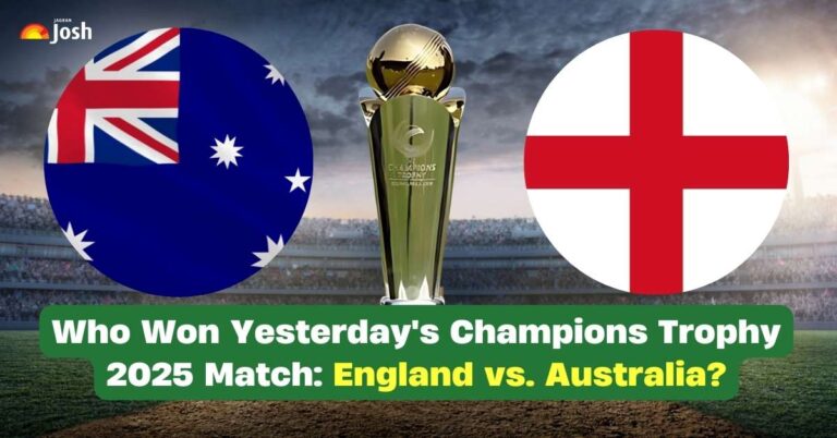 Who Won Yesterday’s Champions Trophy 2025 Match Between England and Australia? Check Winner, Scorecard and Awards