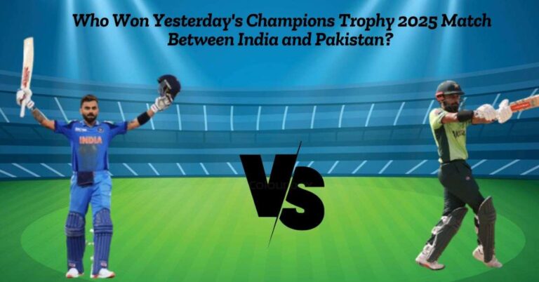 Who Won Yesterday’s Champions Trophy 2025 Match Between India and Pakistan? Check Winner, Scorecard and Awards