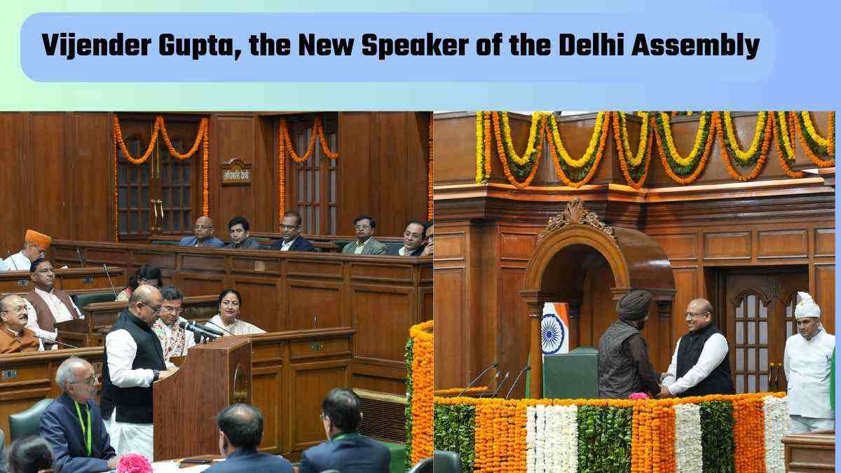 Who is Vijendra Gupta? Know About New Delhi Assembly Speaker, Education, Career, Family and Other Details