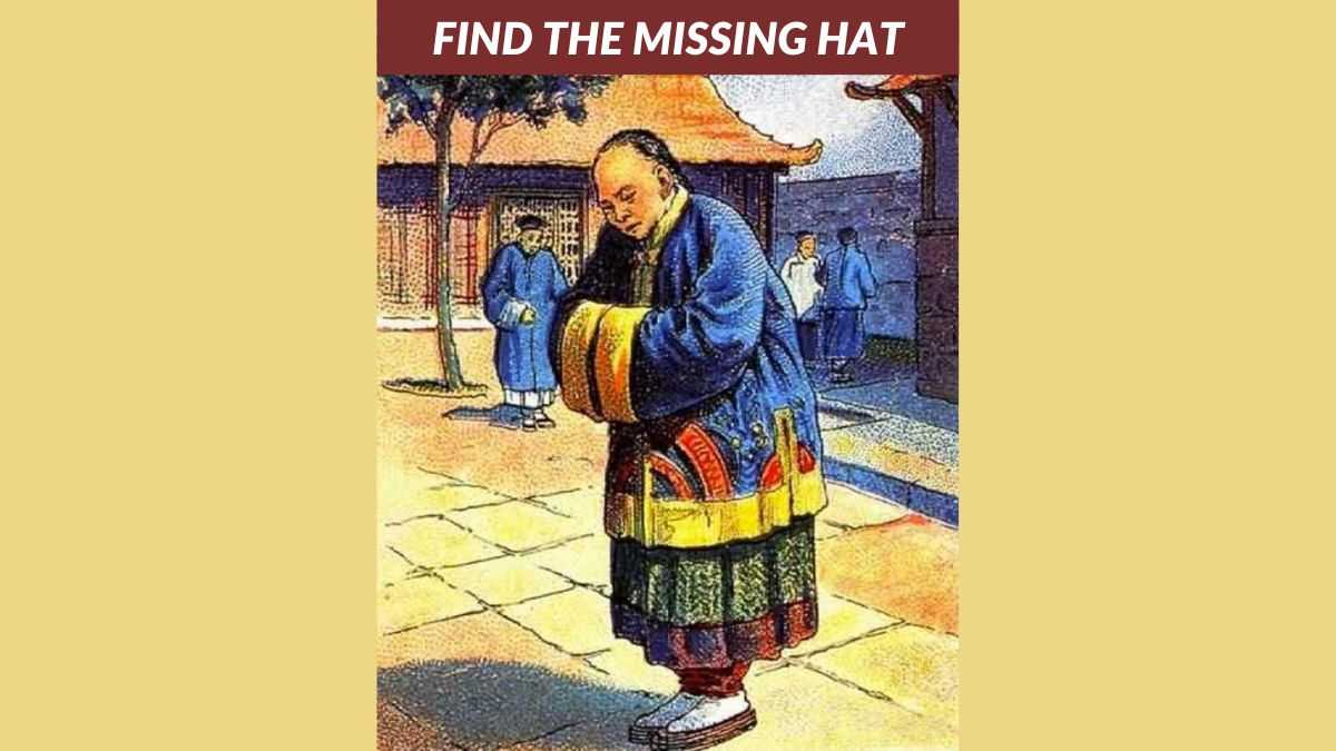 You have 140+ IQ if you can find the missing hat in 5 seconds!