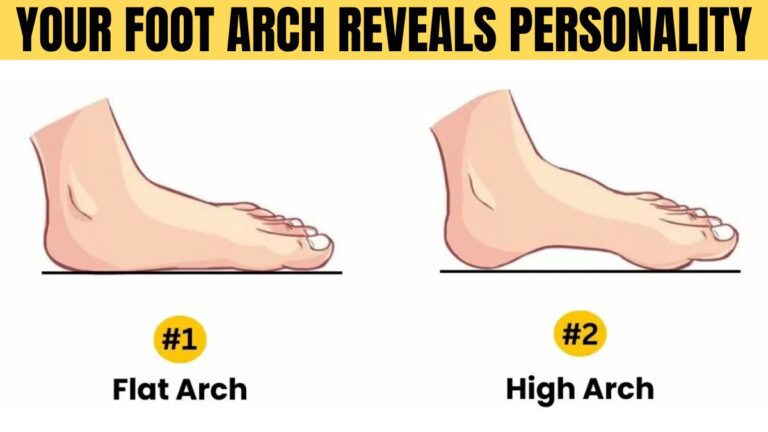 Your Foot Arch Reveals Your Hidden Personality Traits