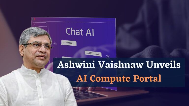 Ashwini Vaishnaw Unveils AI Compute Portal; 9 Times More Powerful Than DeepSeek