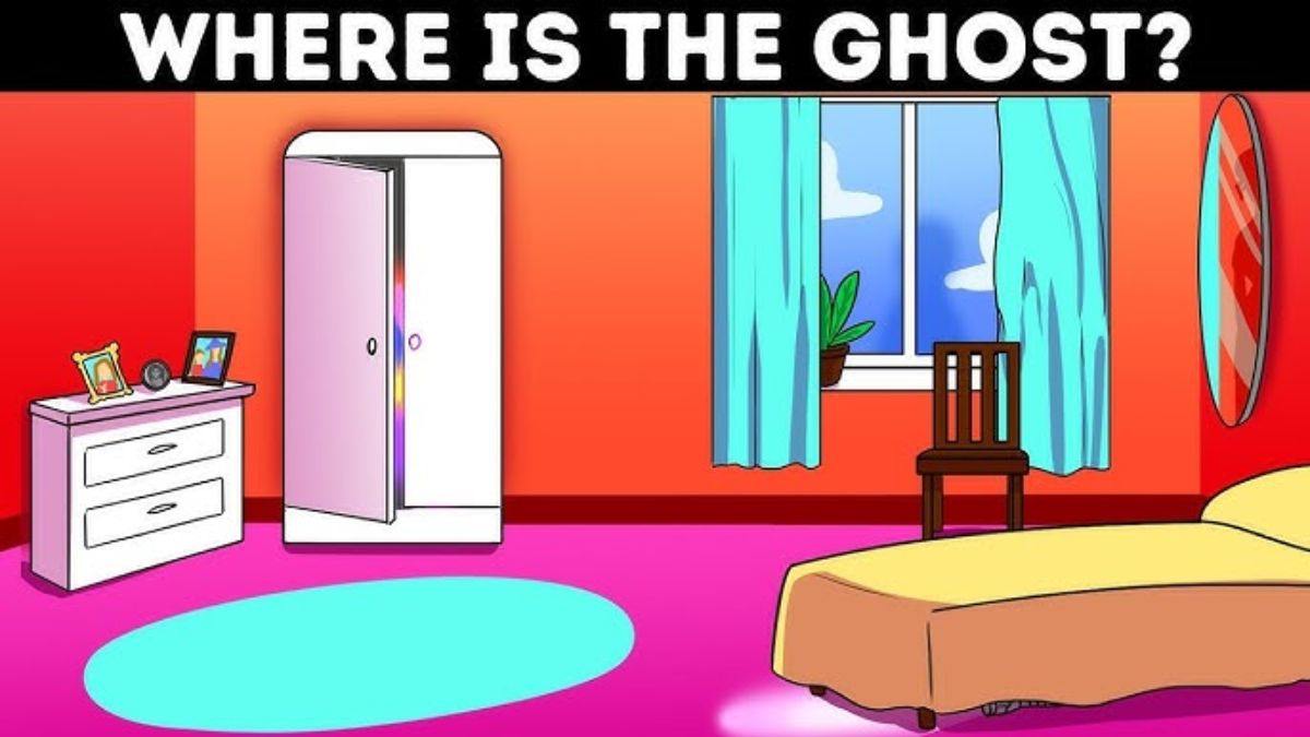 Can You Spot The Ghost In This Bedroom? This Mind-Bending Optical Illusion Will Test Your Intelligence In 5 Seconds!