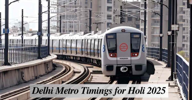 Delhi Metro’s Holi 2025 Schedule: No Services in the Morning! Know The New Timings Here