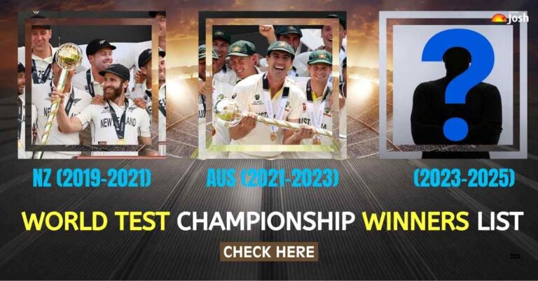 Full List of World Test Championship Winners (2019-2025)