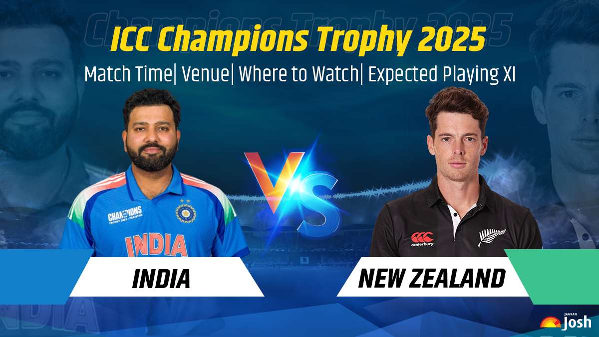 India vs New Zealand Champions Trophy 2025: Match Time, Where to Watch Live Streaming and Expected Playing 11