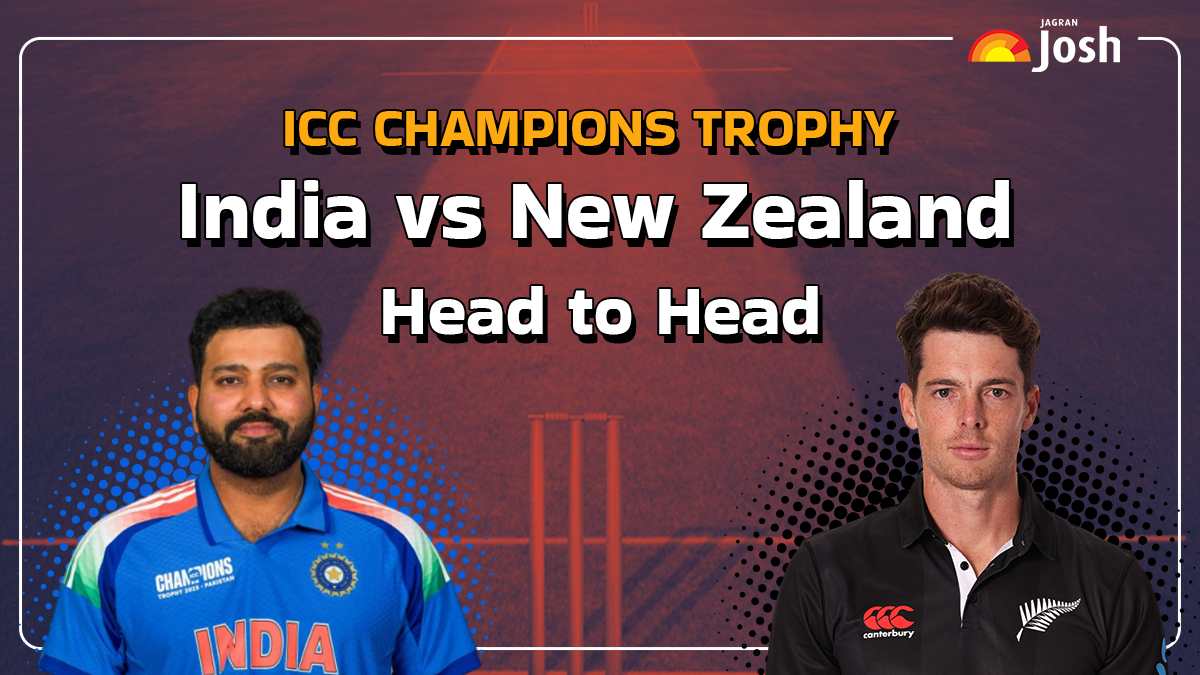 India vs New Zealand Head to Head in Champions Trophy and ODI Cricket