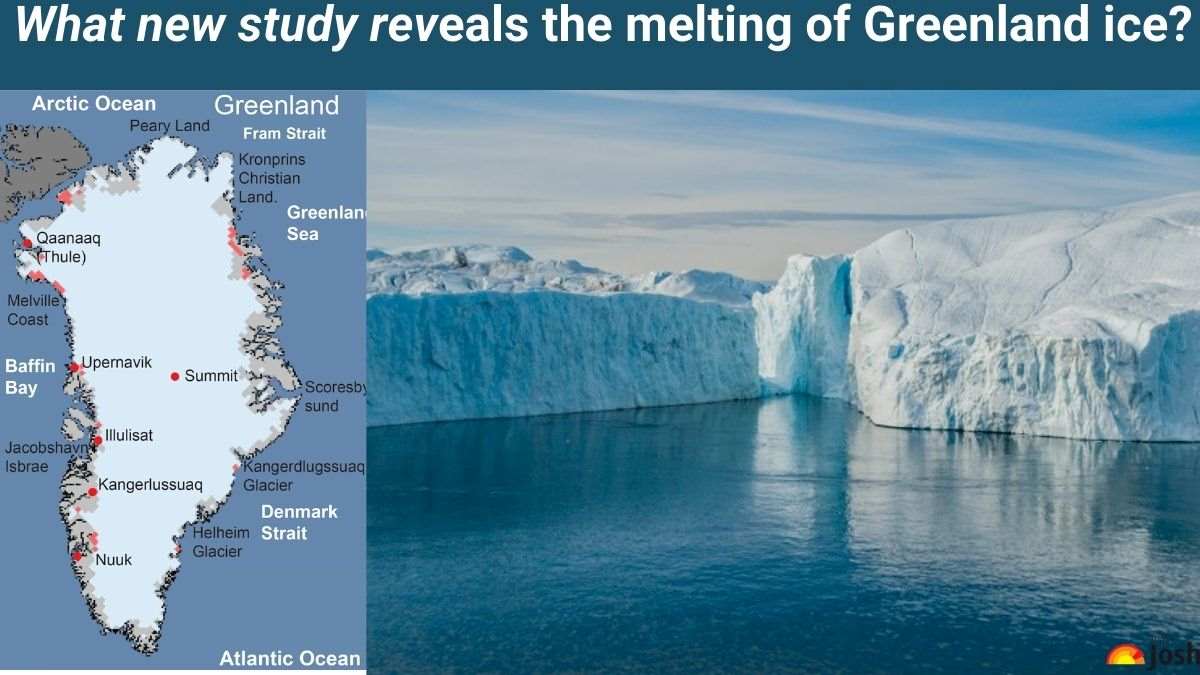 What new study reveals the melting of Greenland ice?