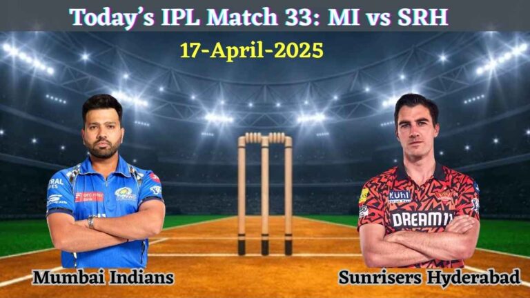 IPL Match Today: MI vs SRH Head to Head, Stats, Expected Playing 11, Live Streaming on TV and Mobile