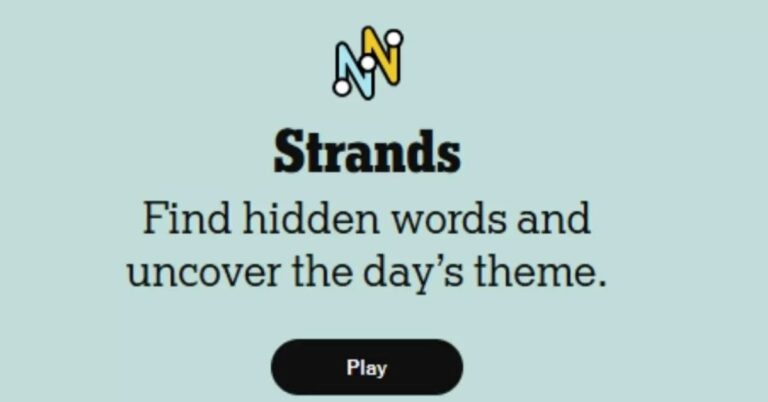 NYT Strands Today (17 April 2025): Check Theme, Hints and Spangram for Thursday Game