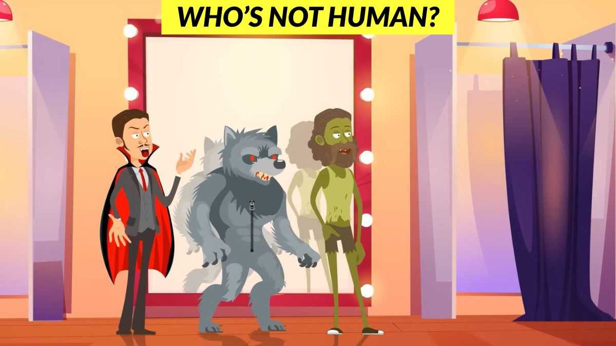 You are a genius if you can spot who isn’t a human in the picture in 5 seconds!