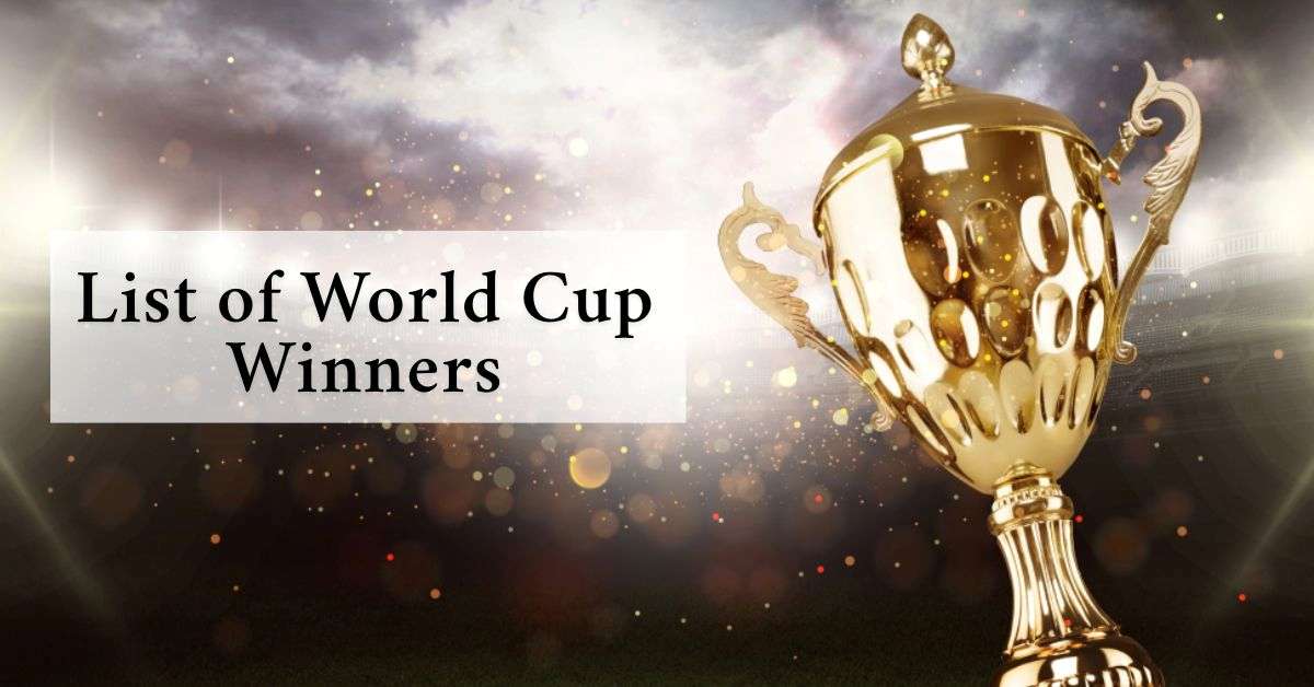 List of ODI World Cup Winners [1975-2025]