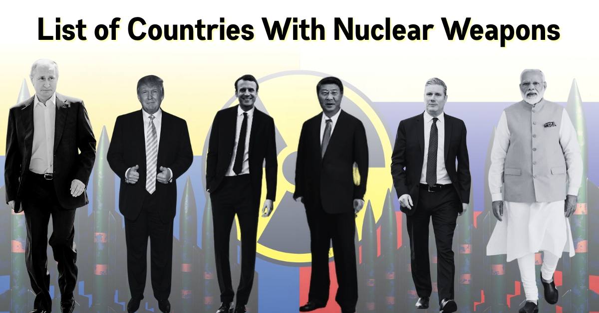 List of Top 9 Nuclear Power Countries: Where Does India Stand?