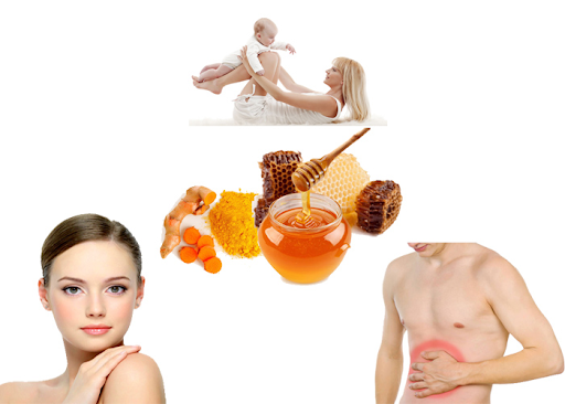 tác dụng của nghệ mật ong với sức khỏe