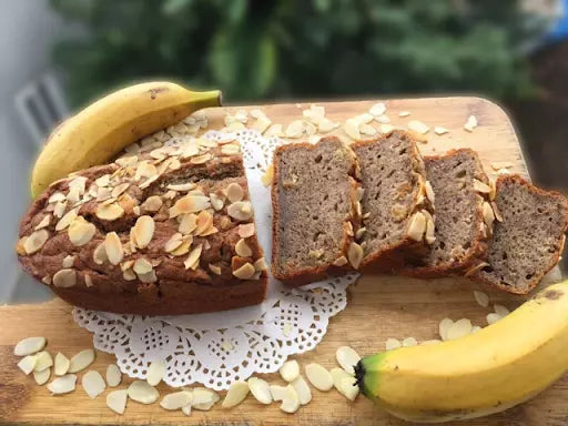 bánh chuối hạnh nhân