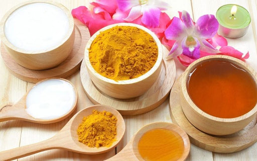 mặt nạ nghệ tươi mật ong