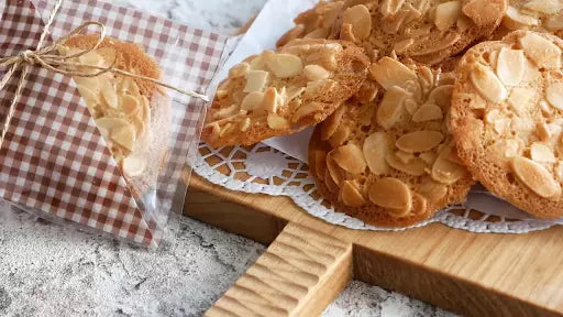 cách làm bánh quy hạnh nhân lát