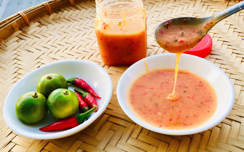 cách làm muối chấm gà với sữa đặc