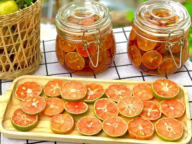 cách làm chanh muối mật ong